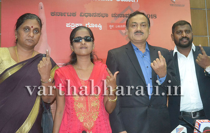 ಚುನಾವಣಾ ಆಯೋಗದ ರಾಯಭಾರಿಗಳಾಗಿ ಅಶ್ವಿನಿ ಅಂಗಡಿ- ಗಿರೀಶ್ ನೇಮಕ